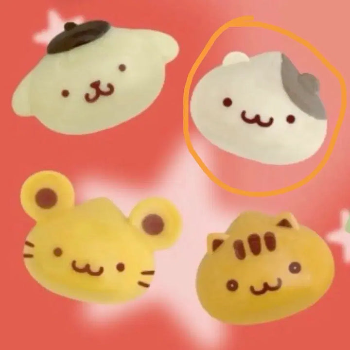[BUNJANG] Muffin Pompompurin Angmandu Magnet Gacha / [머핀] 폼폼푸린 와앙만두 팝업 만두 마그넷 자석 가챠