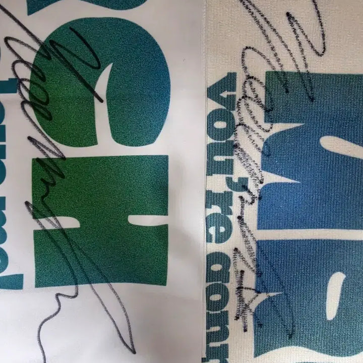 [BUNJANG] Yoonmarch Signed Slogan / 윤마치 사인 슬로건