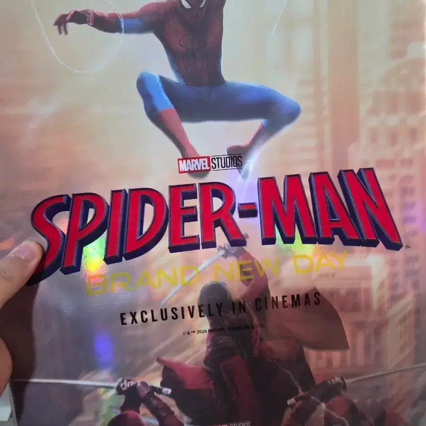 [BUNJANG] Spider-Man: Brand New Day 6th Week Poster / 스파이더맨 브랜드 뉴 데이 6주차 포스터