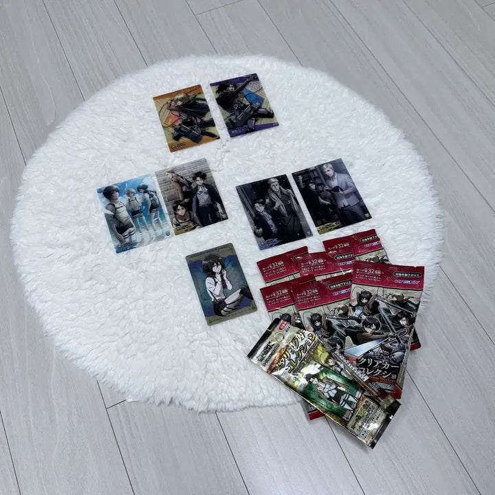 [BUNJANG] Attack on Titan Metal Card Collection &amp; Clear Card Collection Bundle / 진격의 거인 메탈 카드 컬렉션 / 클리어 카드 컬렉션 일괄