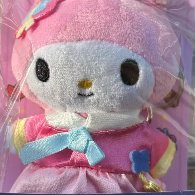 [BUNJANG] Ediya DIY Hanbok Doll Keyring My Melody / 이디야 DIY 한복인형키링 마이멜로디