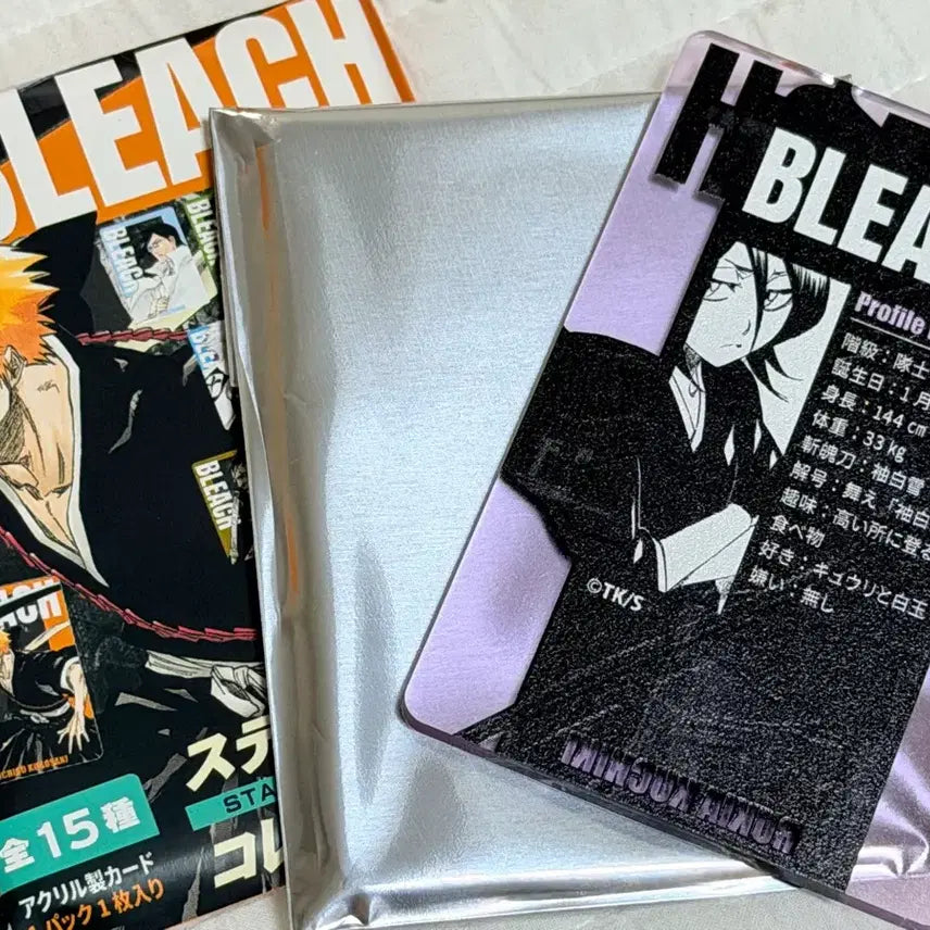 [BUNJANG] Bleach Rukia Status Card / 블리치 스테이터스 카드 루키아