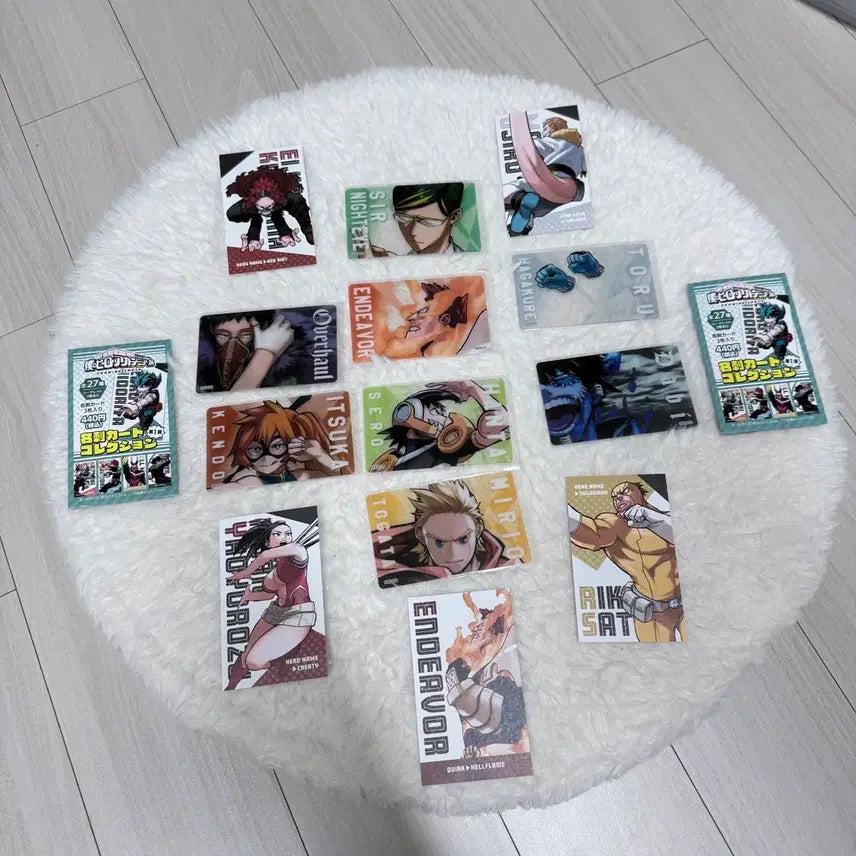 [BUNJANG] My Hero Academia Clear Cards &amp; Paper Cards Bundle Set / 나의 히어로 아카데미아 클리어카드 / 지류 카드 일괄