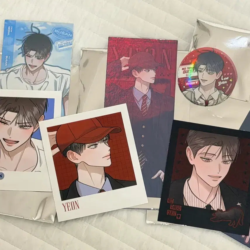 [BUNJANG] Hongsil Quest Seoul Pop-up Store LeeYeon Random Ticket + Can Badge Set / 홍실퀘스트 홍퀘 서울 팝업스토어 이연 랜덤 티켓 + 캔뱃지 세트