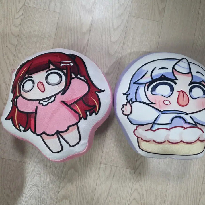 [BUNJANG] Dangsuk Ayatsuno Yuni &amp; Akane Rize Plush Set / 땅숙 서코 굿즈 아야츠노 유니, 아카네 리제 인형팝니다.