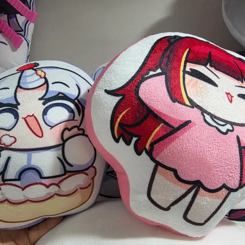 [BUNJANG] Dangsuk Ayatsuno Yuni &amp; Akane Rize Plush Set / 땅숙 서코 굿즈 아야츠노 유니, 아카네 리제 인형팝니다.