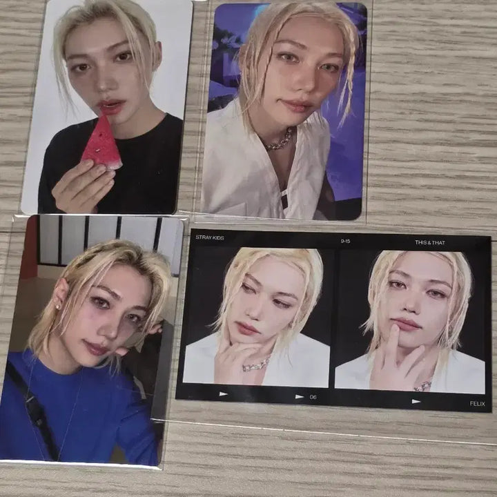 [BUNJANG] Stray Kids MAXIDENT Felix Photocard Set / 스키즈 디스앤댓 필릭스 포카세트