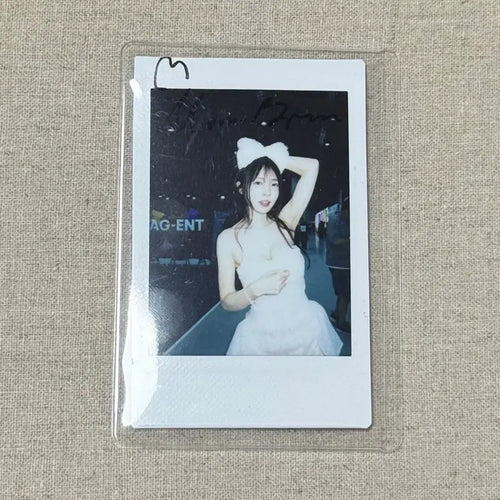 [BUNJANG] Momorina Signed Polaroid / 모모리나 친필싸인 폴라 260828 유튜버