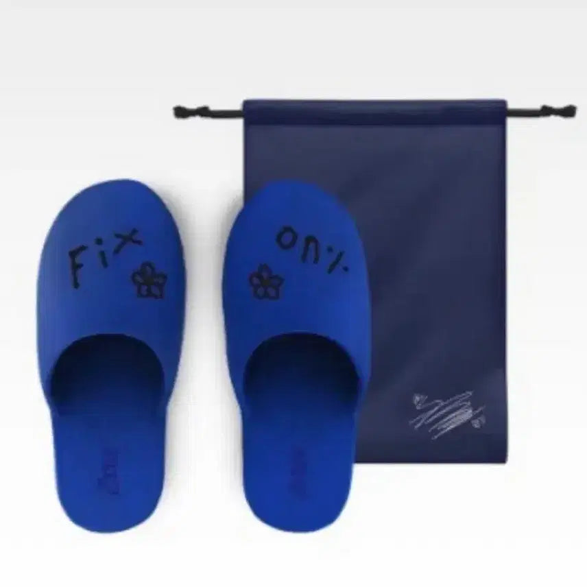 [BUNJANG] ATEEZ Mingi 2021 Birthday MD Slipper &amp; Pouch Set / 에이티즈 민기 2021 생일 MD
