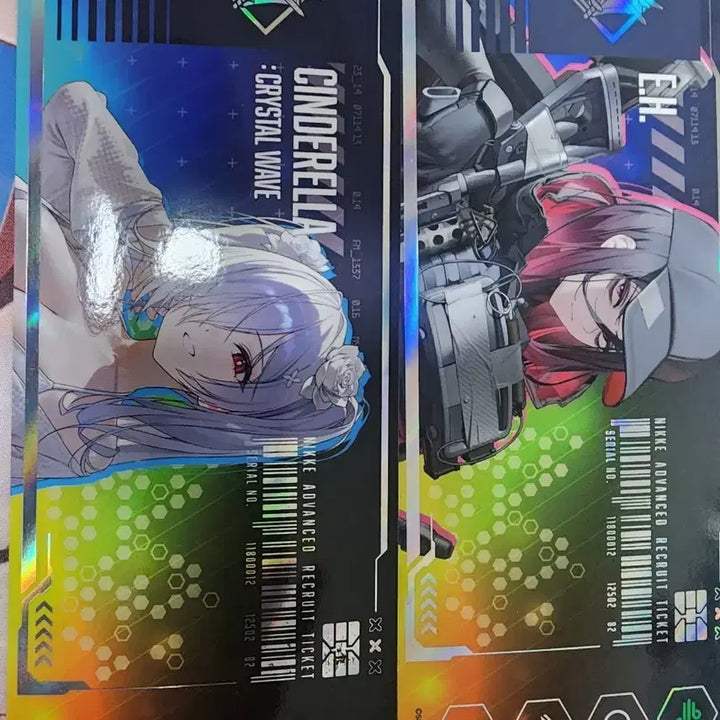 [BUNJANG] Nikke Cinderella EH Hologram Ticket Bundle Set / 니케 팝업스토어 공식굿즈 신데렐라 EH 홀로그램 티켓 일괄 팝니다