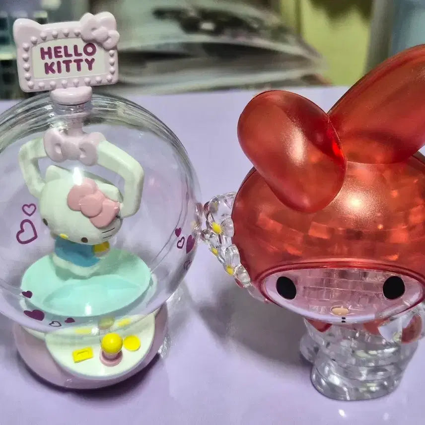 [BUNJANG] Crane Game Blind Box Kitty &amp; Marron Crystal Puzzle / 크레인 게임 블라인드 박스 키티+마멜 크리스탈 퍼즐