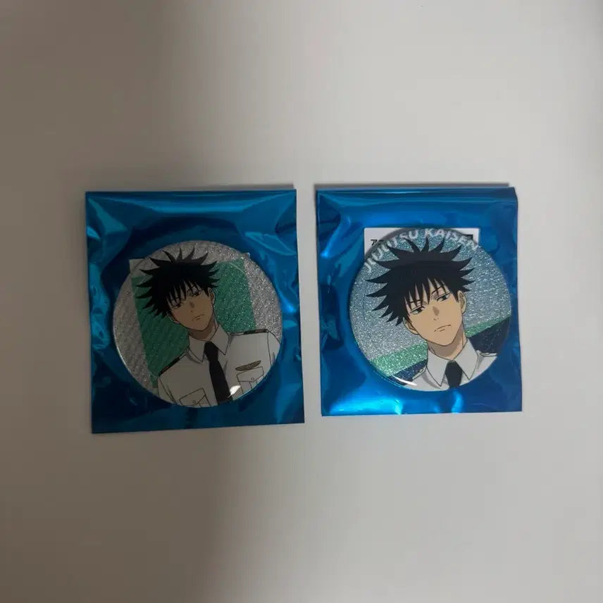 [BUNJANG] Jujutsu Kaisen Megumi Haneda Can Badge Bundle Set / 주술회전 메구미 하네다 캔뱃지 일괄
