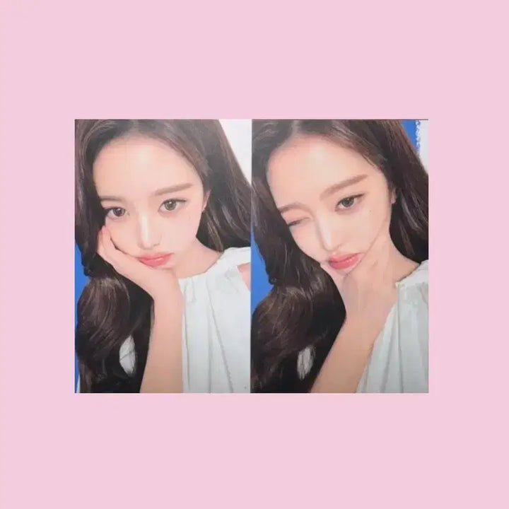 [BUNJANG] IVE Wonyoung Kerastase Photocard Set 2 Types Sealed / 장원영 케라스타즈 포카 2종 미개봉 새상품