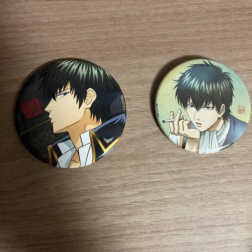 [BUNJANG] Gintama Hijikata Can Badge Set / 은혼 히지카타 캔뱃지