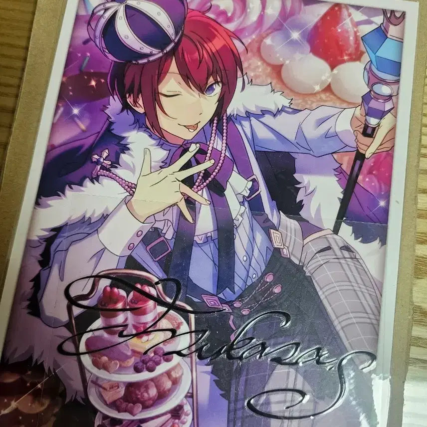 [BUNJANG] Ensemble Stars! Suou Tsukasa Big Signed Sticker / 앙스타 스오우츠카사 빅 싸인스티커 양도합니다.