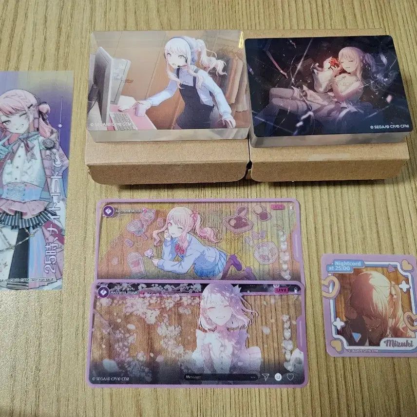[BUNJANG] Akiyama Mizuki Goods Bundle Set / 프로세카 아키야마 미즈키 굿즈 일괄 판매