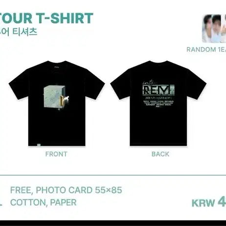 [BUNJANG] ENCORE 5 Tour T-Shirt / 엔콘5 투어 티셔츠