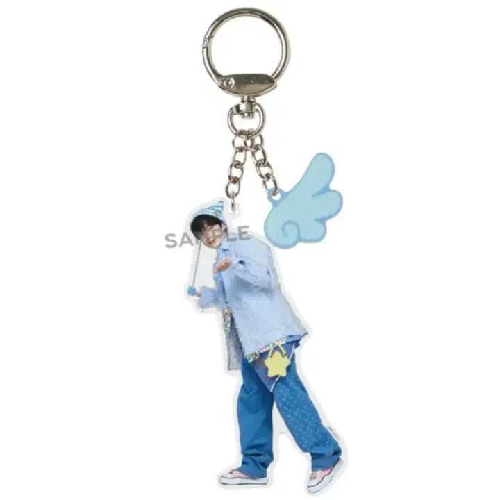 [BUNJANG] NCT WISH Yushi Wing Keychain / 엔시티위시 유우시 날개키링