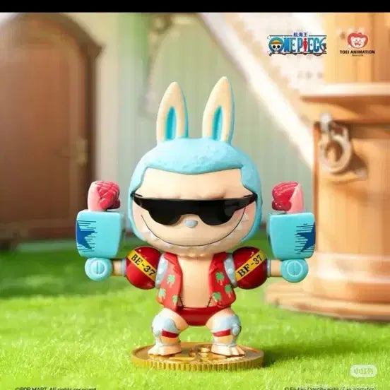 [BUNJANG] Pop Mart One Piece Lovelife Frankie Figure / 팝마트 원피스 라부부(프랑키)
