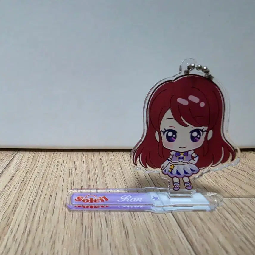 [BUNJANG] Aikatsu! Shibuki Ran Purple Acrylic Stand / 아이카츠 아이엠스타 시부키 란 보라  아크릴 스탠드