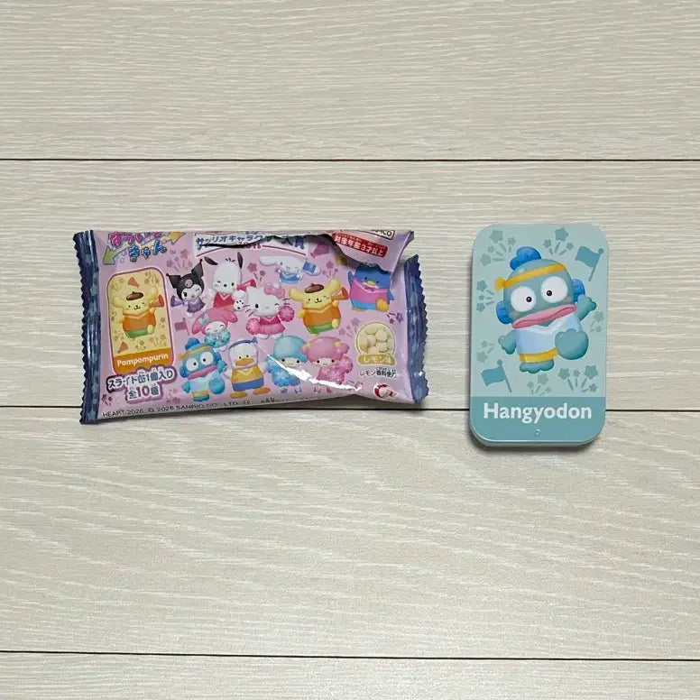 [BUNJANG] Sanrio 2026 Characters Hangyodon Slide Can Tin Case / 산리오 2026 캐릭터즈 대상 슬라이드 캔 틴케이스 한교동
