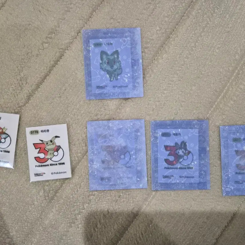[BUNJANG] Pokemon Sticker Collection - Season 5 / 포켓몬 띠부씰 시즌5 팝니다