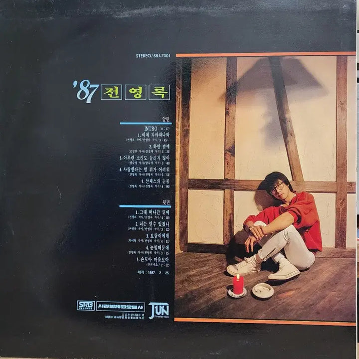 [BUNJANG] Jeon Young-rok LP / 가요) 전영록 LP