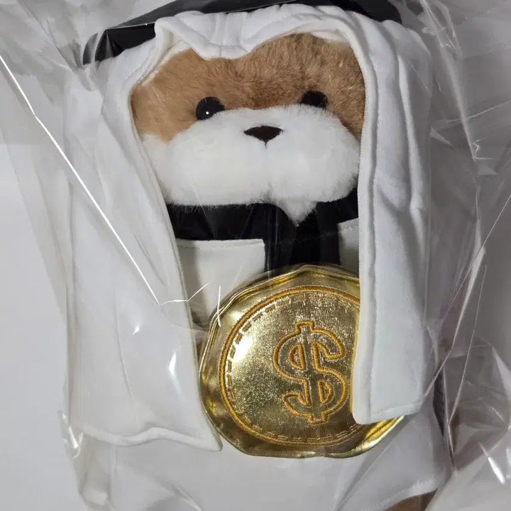 [BUNJANG] Mansuring Woosoochoong Dollar Medium Plush / [새상품]만수링 우소우소짱 달러 중형 인형