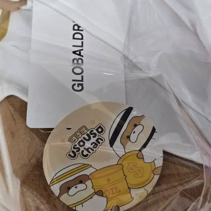 [BUNJANG] Mansuring Woosoochoong Dollar Medium Plush / [새상품]만수링 우소우소짱 달러 중형 인형
