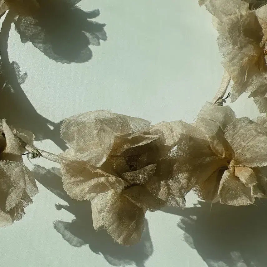 [BUNJANG] French Antique Flower Crown / 프랑스 앤틱 플라워 화관