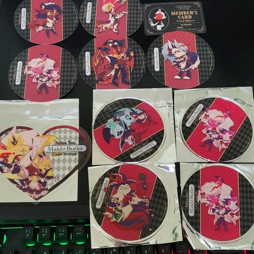 [BUNJANG] Helluva Boss Collaboration Cafe Bundle Set / 헬루바 보스 콜라보 카페 특전 일괄