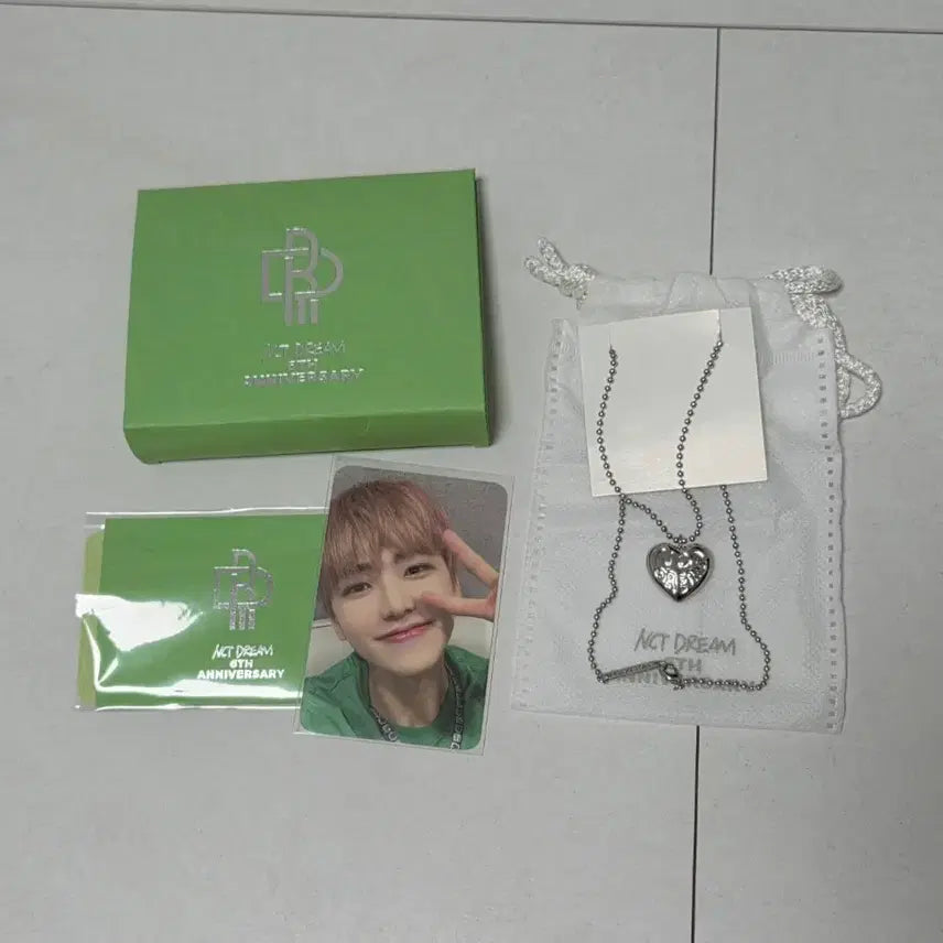 [BUNJANG] NCT DREAM Jaemin 6th Anniversary Necklace Set (Bundle Set) / 엔시티드림 재민 6주년 목걸이 세트 (일괄)