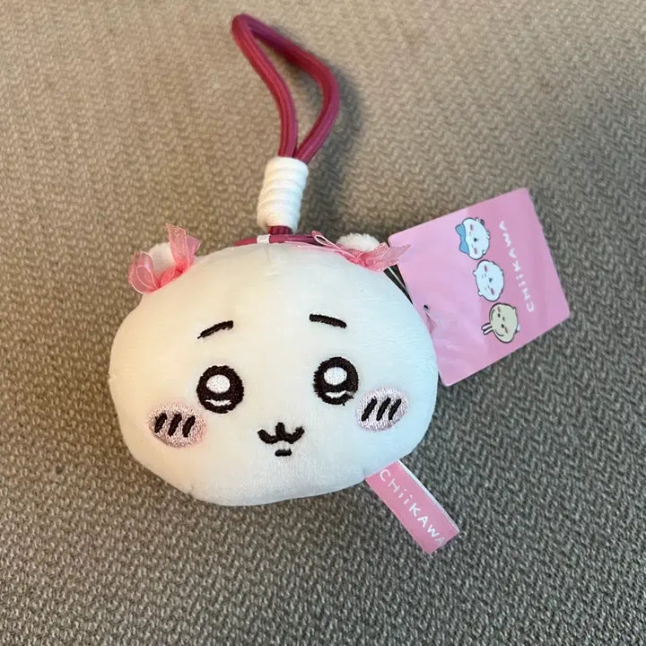 [BUNJANG] Cheekawaii Ribbon Plush Keychain / 치이카와 먼작귀 리본 인형