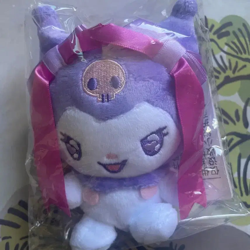 [BUNJANG] Sanrio Romakkyun Kuromi Plush Doll / 산리오 로마큥 쿠로미 인형 누이