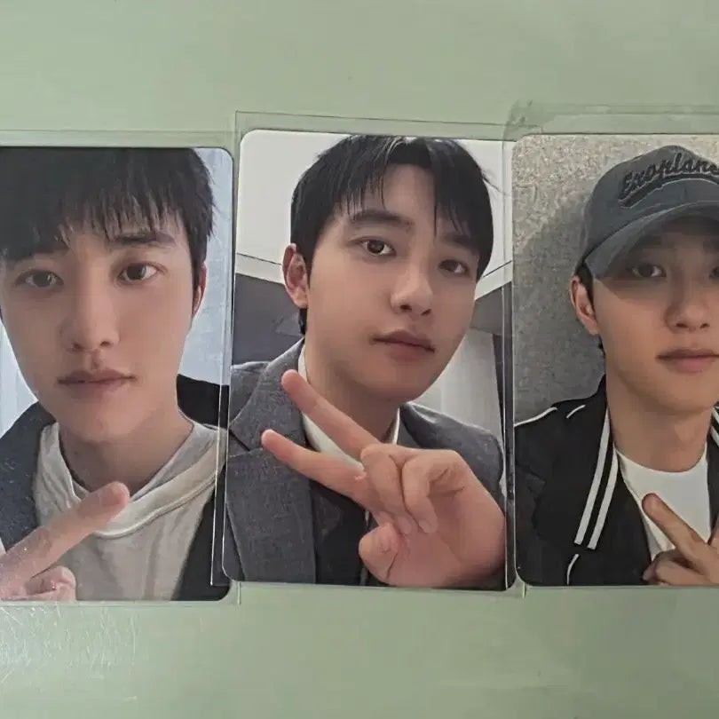 [BUNJANG] Doh Kyungsoo D.O. 3 Photocard Set / 도경수 디오 포카 3종