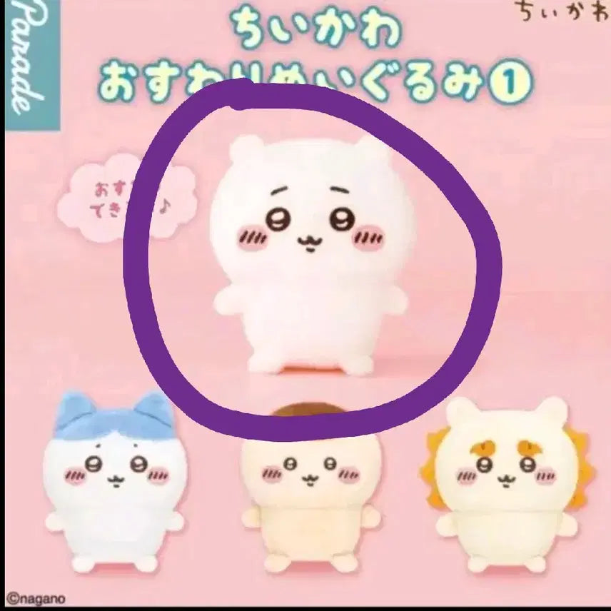 [BUNJANG] Chiikawa Owari Seated Plush (Sealed) / 치이카와 오스와리 앉은누이 미개봉