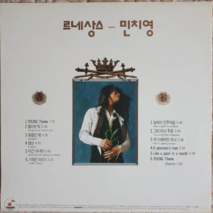 [BUNJANG] Min Chi Young Renaissance LP / 민치영 - 르네상스 LP