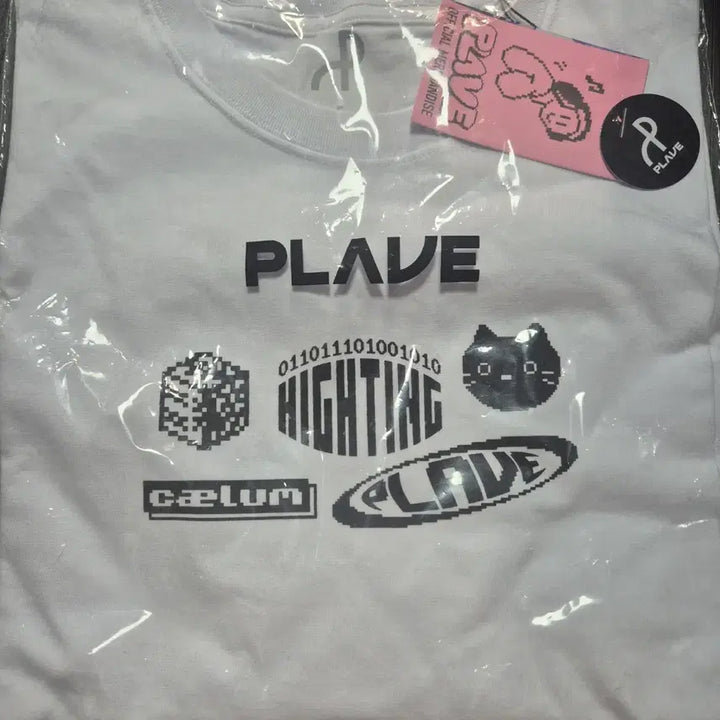 [BUNJANG] PLAVE Pixel World T-Shirt Hamin Sealed / 플레이브 더현대 반팔 픽셀월드 티셔츠 하민 미개봉