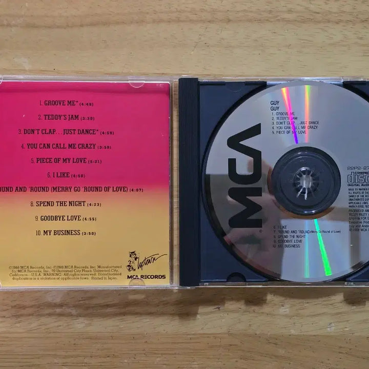 [BUNJANG] Guy - Guy (1988 Japanese First Pressing CD) / CD 음반 Guy 가이 - Guy