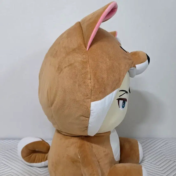 [BUNJANG] Attack on Titan Rivaille "Lip-mungi" L Size Plush Doll / 진격의거인 아니마루코 리바이 L 봉제인형 립뭉이 60cm 정품
