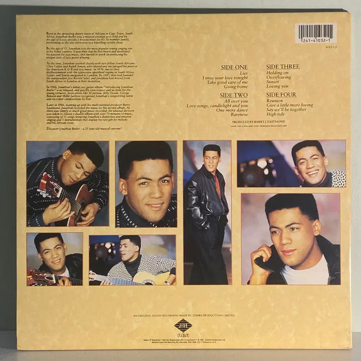 [BUNJANG] Jonathan Butler Jonathan Butler 2LP Vinyl Record / (수입중고LP-소울/재즈훵크) Jonathan Butler -Jonathan Butler (2LP)