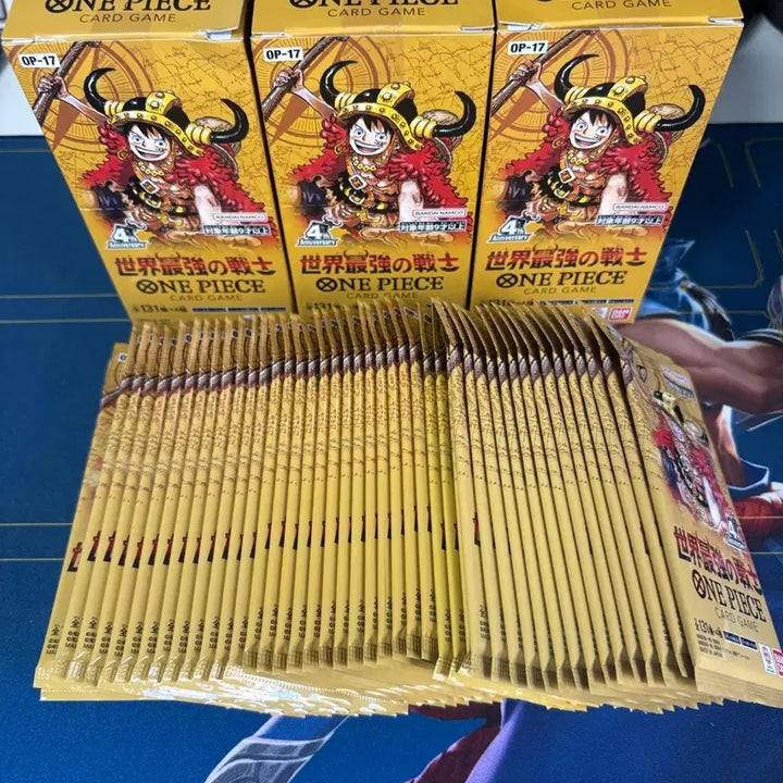 [BUNJANG] One Piece Card Game OP-17 Loose Packs Bundle Set (Original Boxes Included) / 일판 원피스 카드 op-17 낱팩 45팩 일괄 (박스 O)