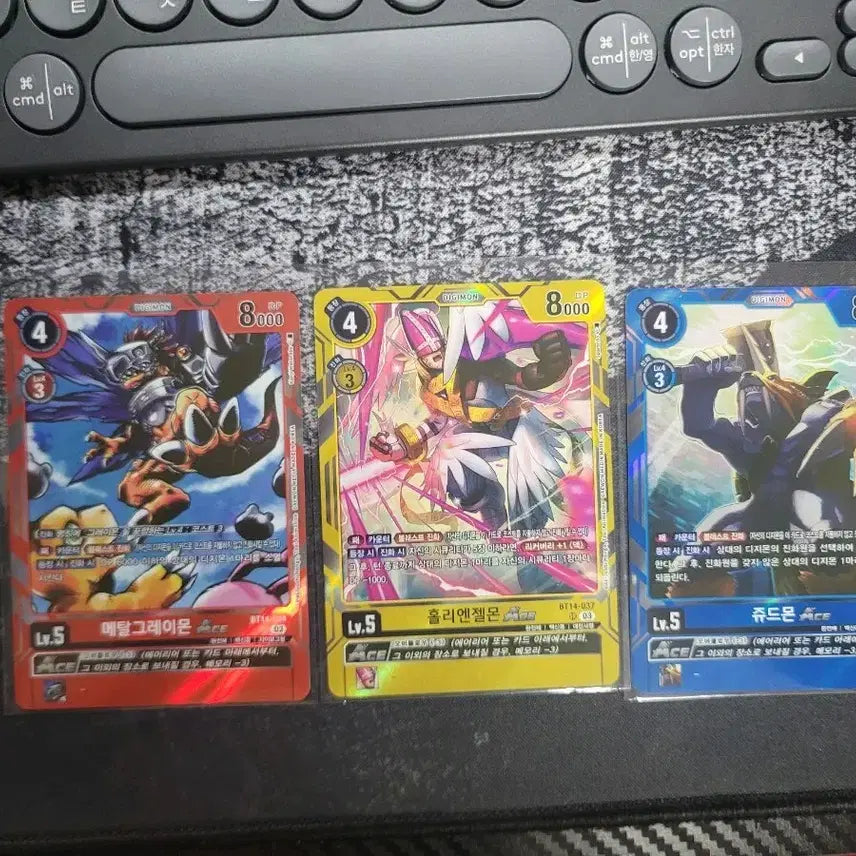 [BUNJANG] Digimon Card Game - Judythmon / MetalGreymon / HolyAngemon ACE / 디지몬 카드 쥬드몬/메탈그레이몬/홀리엔젤몬 ACE
