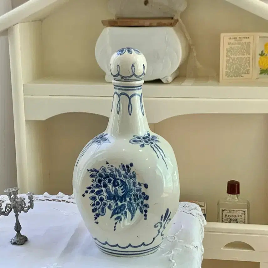 [BUNJANG] Vintage Hand-Painted Bottle / 빈티지 핸드페인팅 보틀