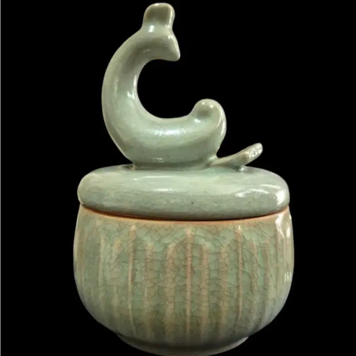 [BUNJANG] Chinese Celadon Porcelain Box / 중국도자기 여요합