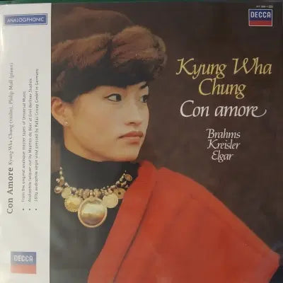 [BUNJANG] Kyung Wha Chung Con Amore Vinyl Record / [리이슈엘피] Kyung Wha Chung 정경화 Con Amore