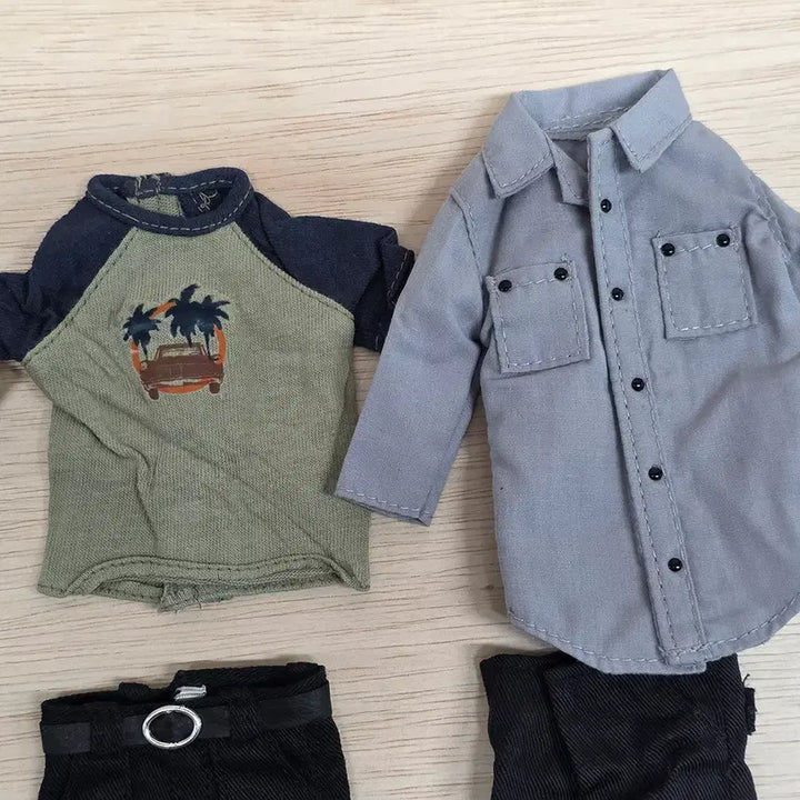 [BUNJANG] Barbie Ken Action Figure Outfit Set (3) / 바비인형 켄 육일돌 액션피규어 의상 모음 (3)