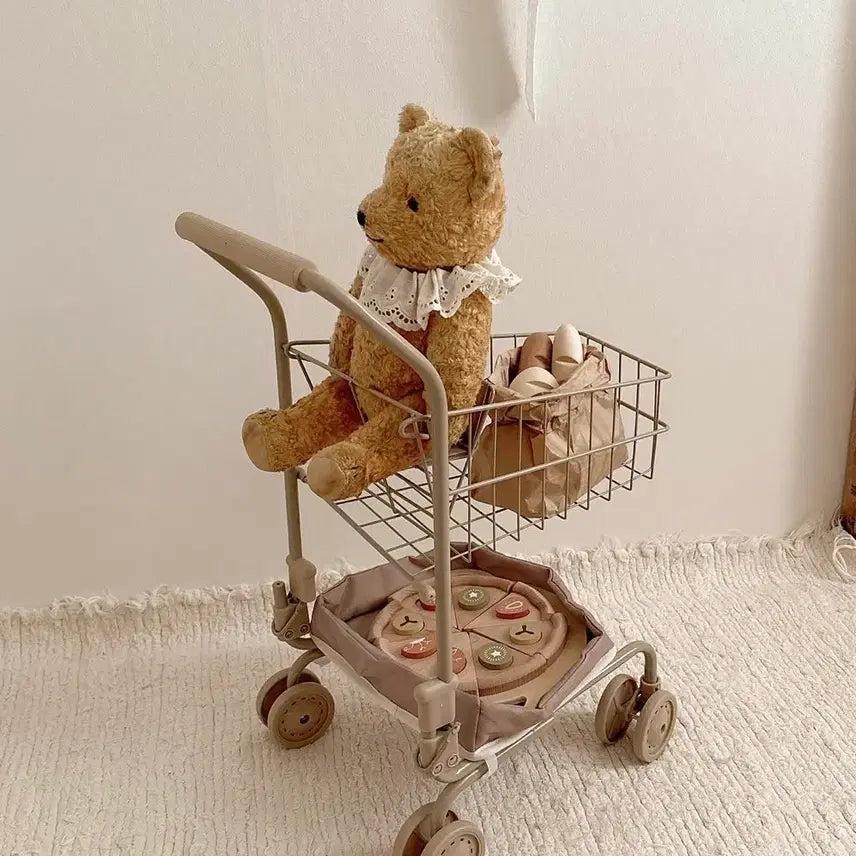 [BUNJANG] Antique Teddy Bear with Dress / 앤틱 곰돌이 인형