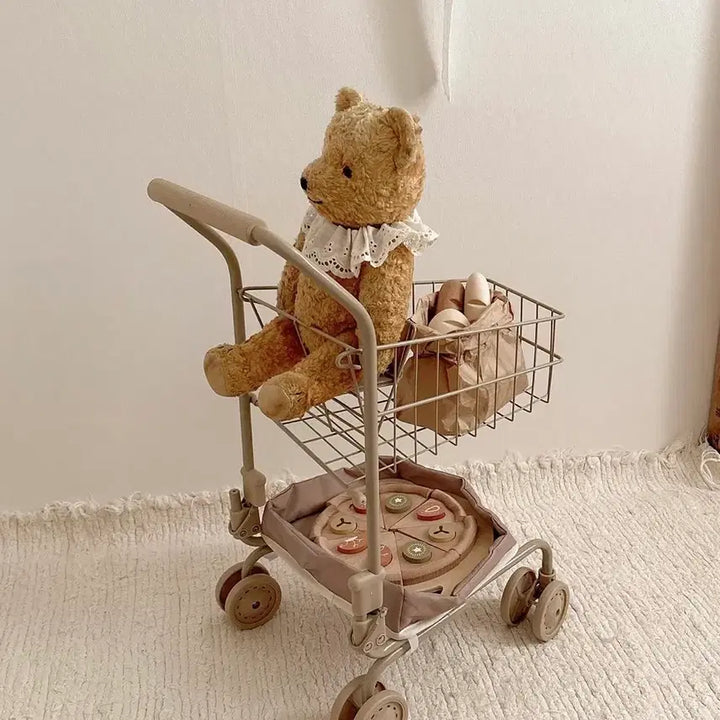 [BUNJANG] Antique Teddy Bear with Dress / 앤틱 곰돌이 인형