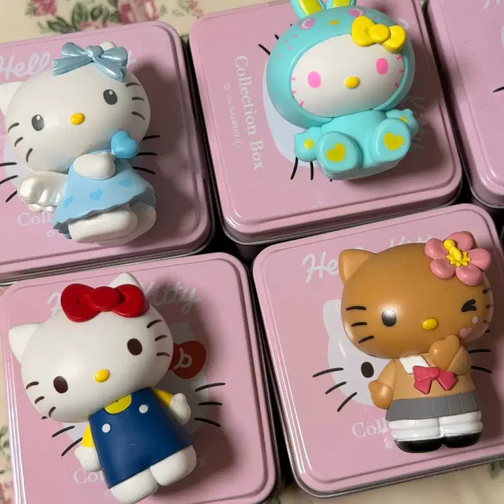 [BUNJANG] Hello Kitty Collection Tin Case Bundle Set / 일괄:) 헬로키티 컬렉션 틴케이스 팝니다